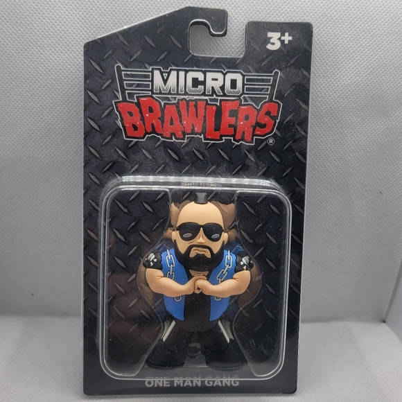 2022 Pro Wrestling Tees Crate Exclusive Micro Brawlers One Man Gang - Picture 1 of 3
